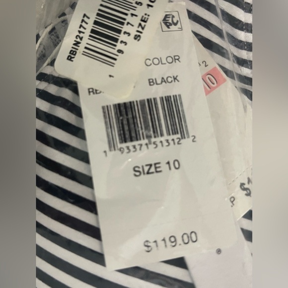 NWT Bleu Rod Beattie Inside The Lines Tanki One-Piece with Removable Cups - Picture 5 of 5